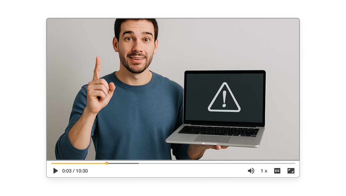 Create a troubleshooting walkthrough video to visually explain support issues and reduce customer confusion using Visla